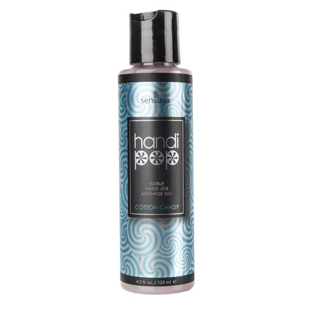 Sensuva HandiPop Edible Hand Job Massage Gel Cotton Candy 4.2 oz.