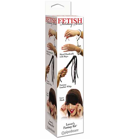 Fetish Fantasy Series 3-Piece Lover's Fantasy Series Kit Black