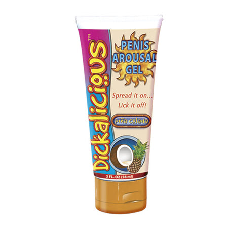 Dickalicious Intimate Arousal Gel Pina Colada 2 oz.