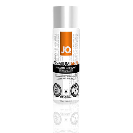 JO Premium Anal Original Silicone-Based Lubricant 2 oz.