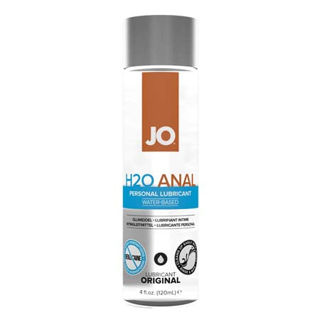 JO H2O Anal Original Water-Based Lubricant 4 oz.