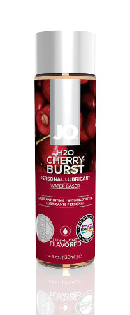 JO H2O - Cherry - Lubricant (Water-Based) 4 fl oz - 120 ml