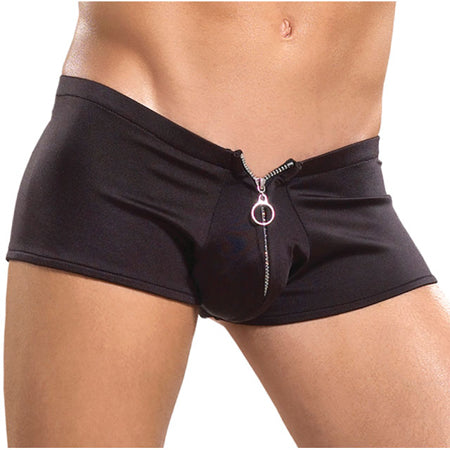 Male Power Zipper Shorts S-M Underwear