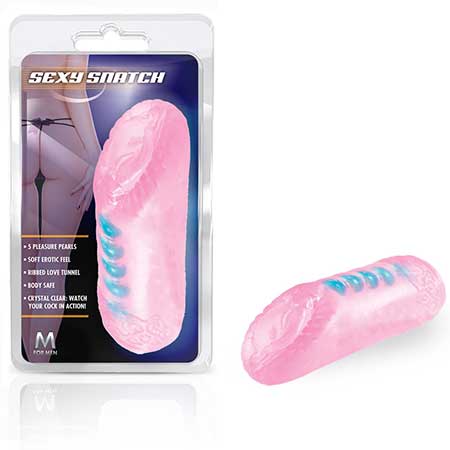 M for Men Sexy Snatch Vagina Stroker Pink