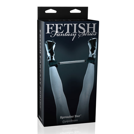 Fetish Fantasy Series Limited Edition Adjustable Spreader Bar Black/Silver