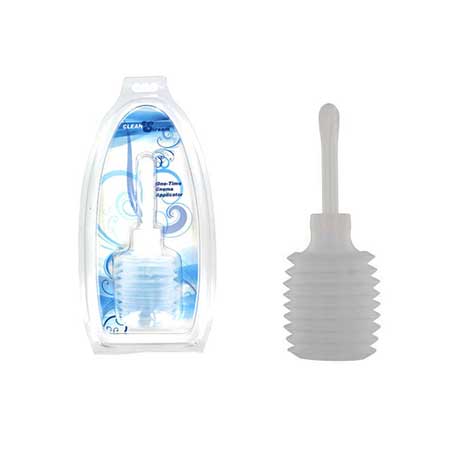 Clean Stream Bulb Disposable Applicator (Clear)