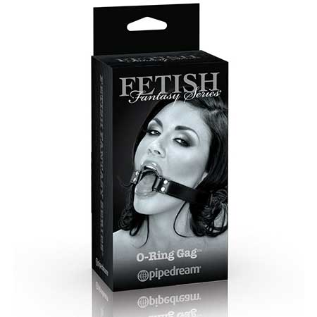 Fetish Fantasy Series Limited Edition Adjustable O-Ring Gag Black