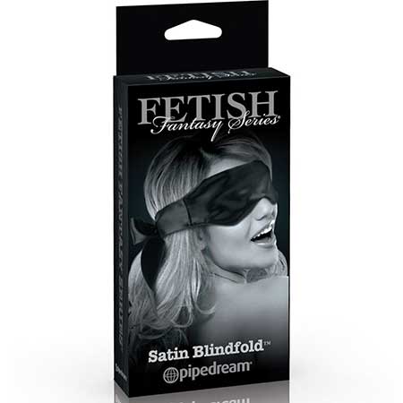 Fetish Fantasy Series Limited Edition Satin Blindfold Black