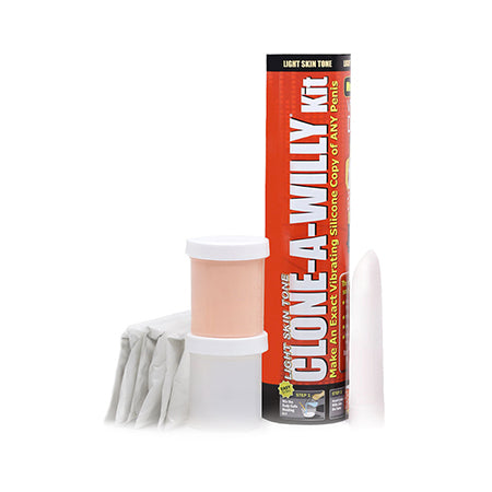 Clone-A-Willy Plus with Balls Light Skin Tone