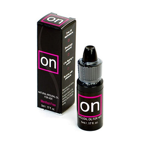 Sensuva ON Original Arousal Oil 5 ml Large Box