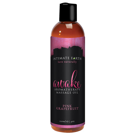 Intimate Earth Awake Massage Oil 120ml.