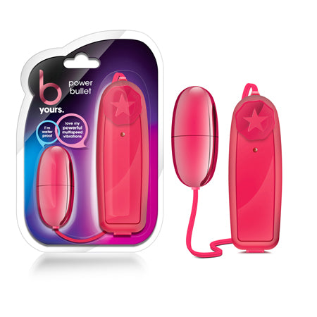 B Yours Power Bullet Remote-Controlled Egg Vibrator Cerise