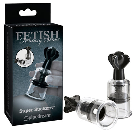 Fetish Fantasy Series Limited Edition Super Suckers Clear/Black