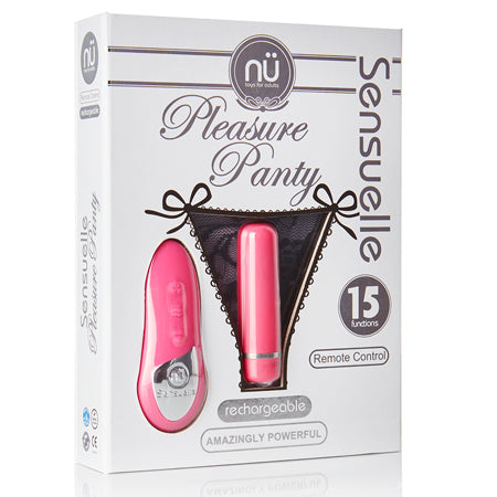 Nu Sensuelle Remote Control Pleasure Panty Pink