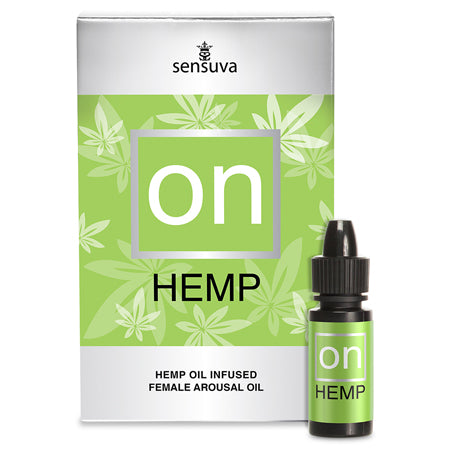 Sensuva ON Hemp-Infused Arousal Oil 5 ml