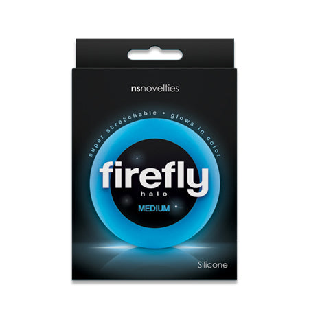 Firefly Halo Cock Ring Medium Blue