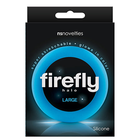Firefly Halo Cock Ring Large Blue