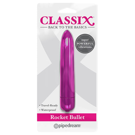 Classix Rocket Bullet Vibrator Pink