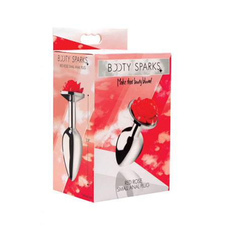 Booty Sparks Red Rose Anal Plug Small