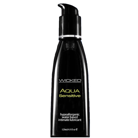 Wicked Aqua Sensitive Water-Based Lubricant 8.5 oz.