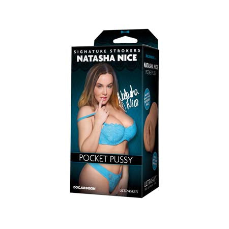 Signature Strokers - Natasha Nice - ULTRASKYN Pocket Pussy Vanilla